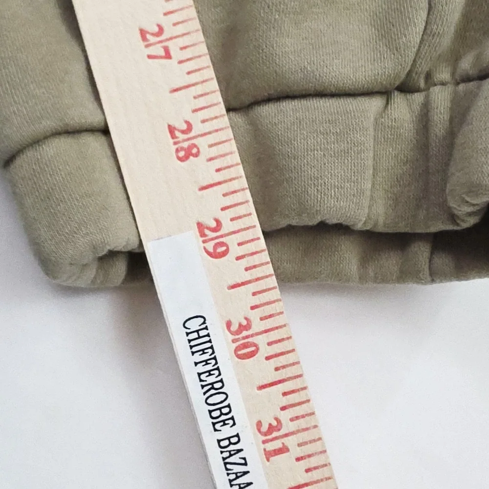 Adidas Primegreen Mens Large Sweatpants Joggers Tan Logo Graphic Casual Athletic